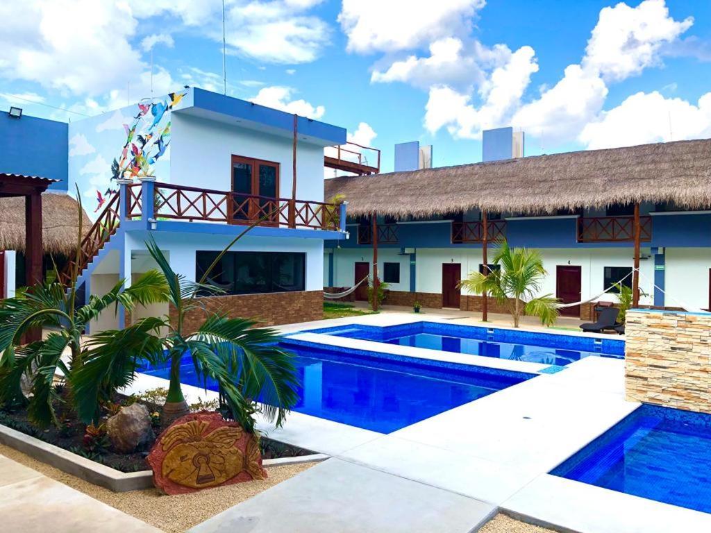 Hotel Pejelagarto Bacalar Exterior photo